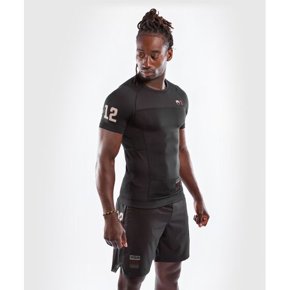 Venum Loma 08-12 Rashguard Short Sleeves, Bekleidungsgrösse: L, Farbe: Schwarz, 6 image