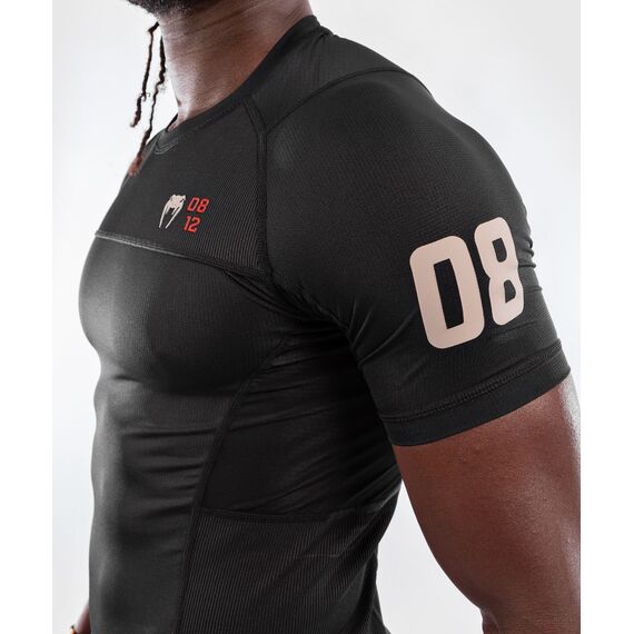 Venum Loma 08-12 Rashguard Short Sleeves, Bekleidungsgrösse: L, Farbe: Schwarz, 9 image