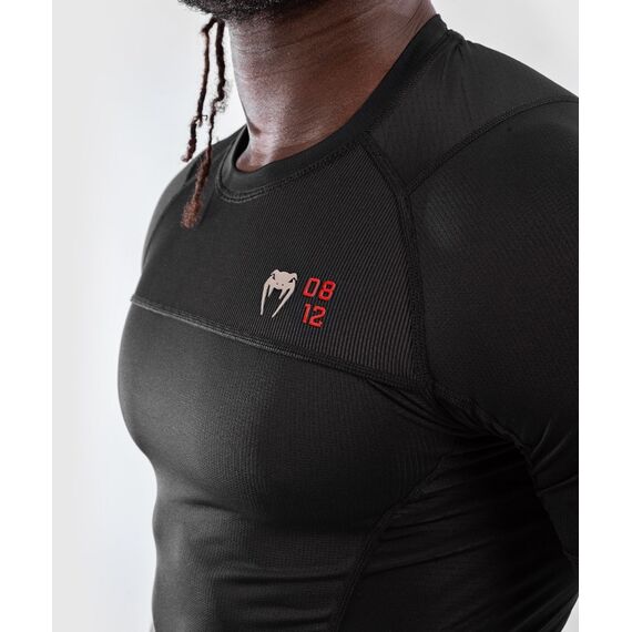 Venum Loma 08-12 Rashguard Short Sleeves, Size: M, Colour: Schwarz, 3 image