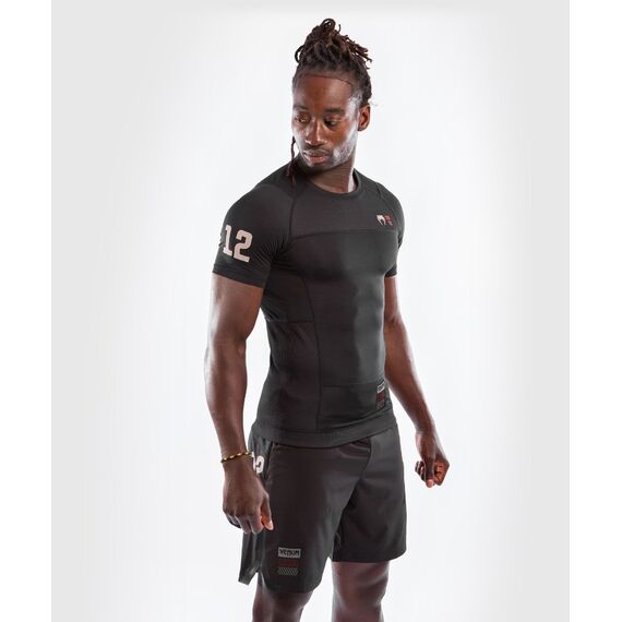 Venum Loma 08-12 Rashguard Short Sleeves, Size: M, Colour: Schwarz, 6 image