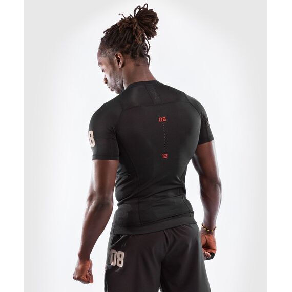 Venum Loma 08-12 Rashguard Short Sleeves, Size: M, Colour: Schwarz, 7 image