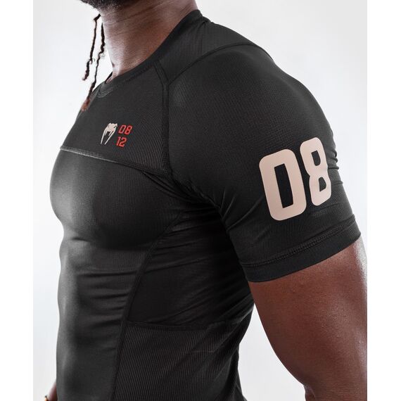 Venum Loma 08-12 Rashguard Short Sleeves, Size: M, Colour: Schwarz, 9 image