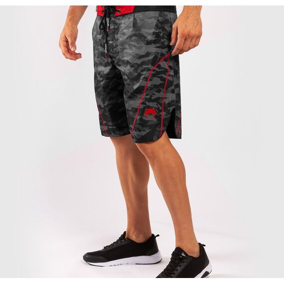 Short de bain Venum Trooper - Noir/Rouge, 3 image
