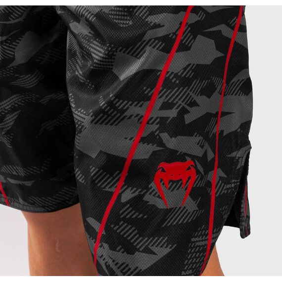 Short de bain Venum Trooper - Noir/Rouge, 7 image