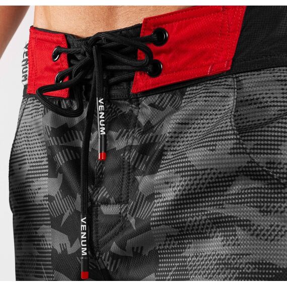 Short de bain Venum Trooper - Noir/Rouge, 8 image