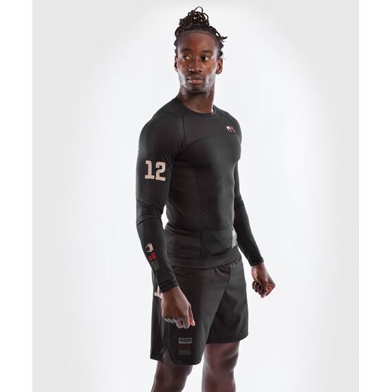 Venum Loma 08-12 Rashguard Long Sleeves, Size: L, Colour: Schwarz, 6 image