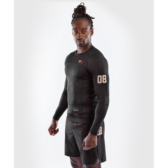 Venum Loma 08-12 Rashguard Long Sleeves, Size: M, Colour: Schwarz, 3 image