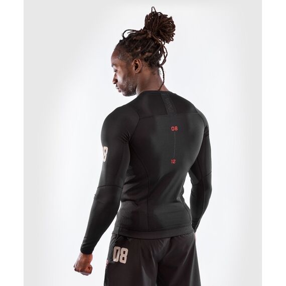 Venum Loma 08-12 Rashguard Long Sleeves, Size: M, Colour: Schwarz, 4 image