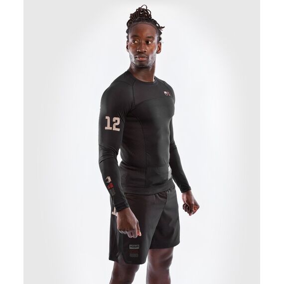 Venum Loma 08-12 Rashguard Long Sleeves, Size: M, Colour: Schwarz, 6 image