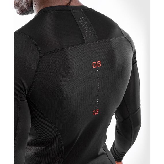 Venum Loma 08-12 Rashguard Long Sleeves, Size: M, Colour: Schwarz, 7 image