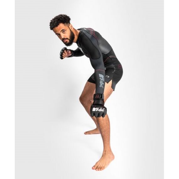 Venum Okinawa 3.0 Rashguard Long Sleeves, Taille: S, Couleur: Noir, 5 image