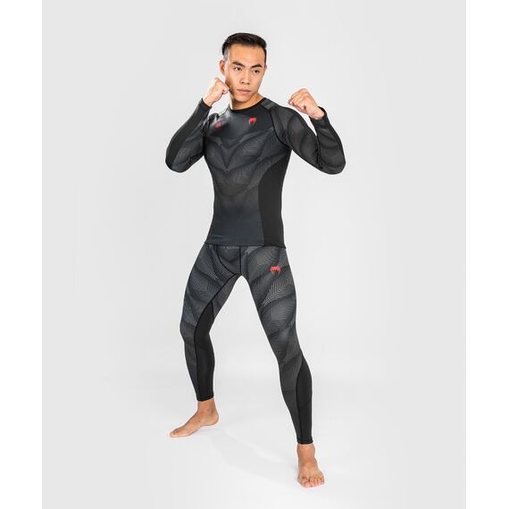 Venum Phantom Rashguard Long Sleeves, Bekleidungsgrösse: M, Farbe: Schwarz, 4 image