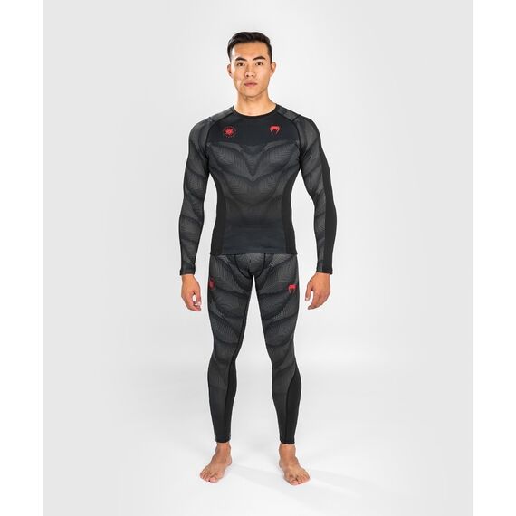 Venum Phantom Rashguard Long Sleeves, Bekleidungsgrösse: M, Farbe: Schwarz, 7 image