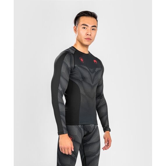 Venum Phantom Rashguard Long Sleeves, Bekleidungsgrösse: M, Farbe: Schwarz, 8 image