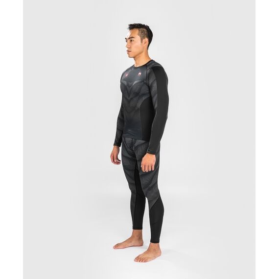 Venum Phantom Rashguard Long Sleeves, Bekleidungsgrösse: M, Farbe: Schwarz, 9 image