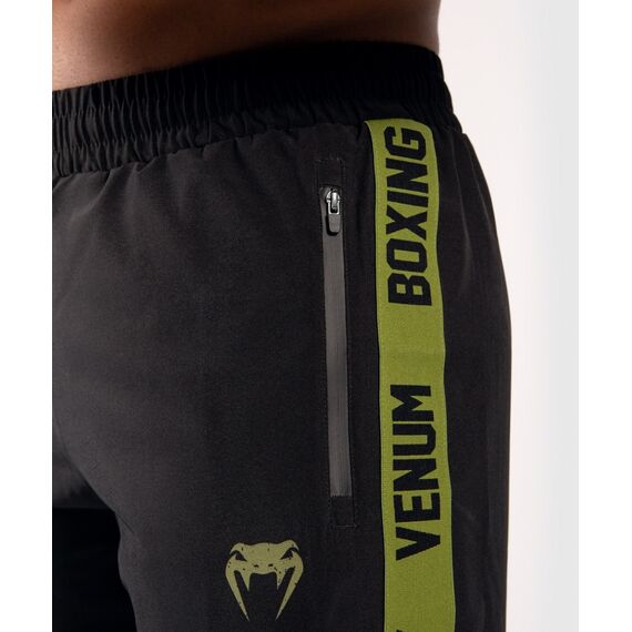 Venum Boxing Lab Training shorts - Black/Green, Colour: Schwarz, Size: XL, 3 image