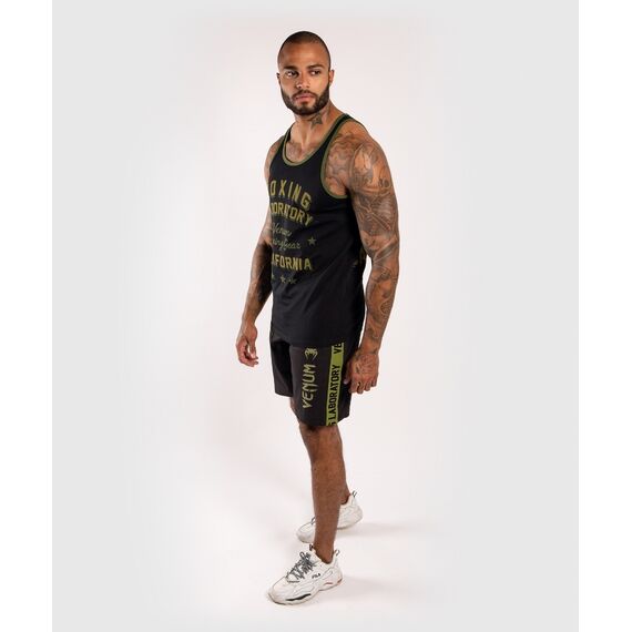 Venum Boxing Lab Training shorts - Black/Green, Colour: Schwarz, Size: XL, 7 image