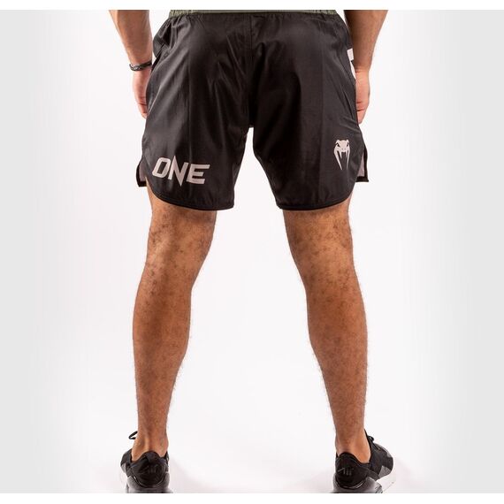 Venum ONE FC Impact Fightshorts - Black/Khaki, Colour: Schwarz, Size: M, 2 image