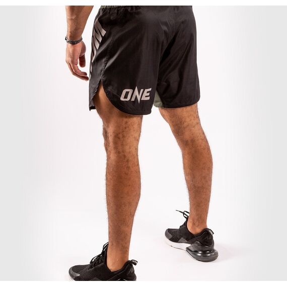 Venum ONE FC Impact Fightshorts - Black/Khaki, Colour: Schwarz, Size: M, 4 image