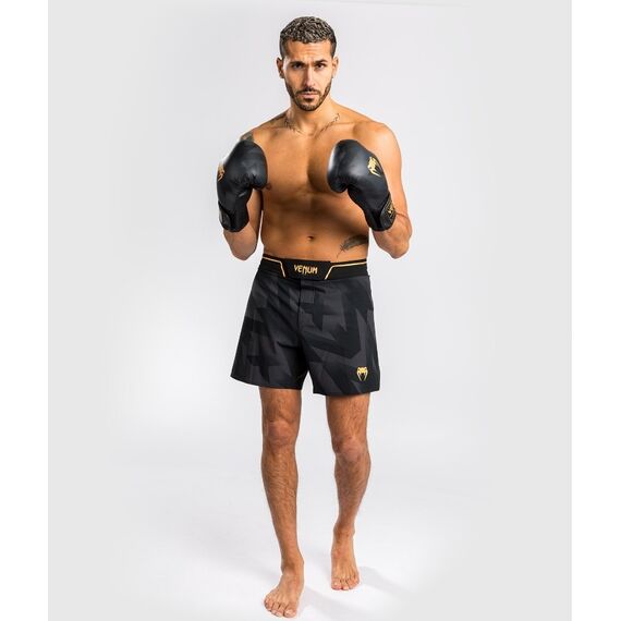 Venum Razor Fightshorts - Black/Gold - S, Bekleidungsgrösse: S, Farbe: Schwarz, 3 image