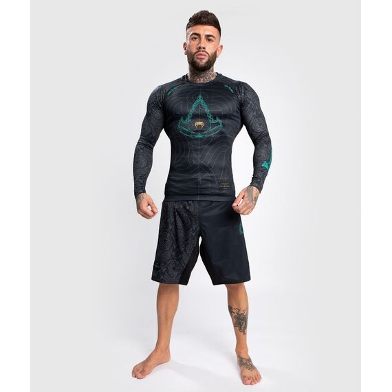 Venum Assassin's Creed Reloaded Rashguard - Long Sleeves - Black - XL, Bekleidungsgrösse: XL, Farbe: Schwarz, 4 image
