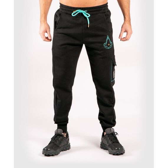 Venum Assassin's Creed Joggers - Black/Blue, Size: L, Colour: Schwarz, 4 image
