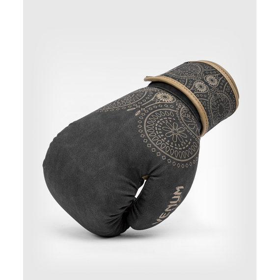 Venum Santa Muerte Dark Side - Boxing Gloves - Black/Brown - 14 Oz, Farbe: Schwarz, OZ: 14oz, 2 image