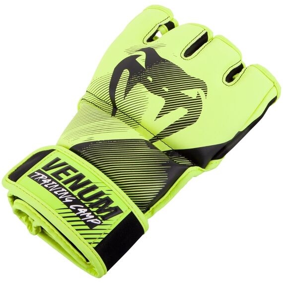 Gants de MMA Venum Training Camp 2.0  - Noir/Jaune Fluo, Taille: S, Couleur: Jaune, Taille ne pas utiliser: S, 2 image