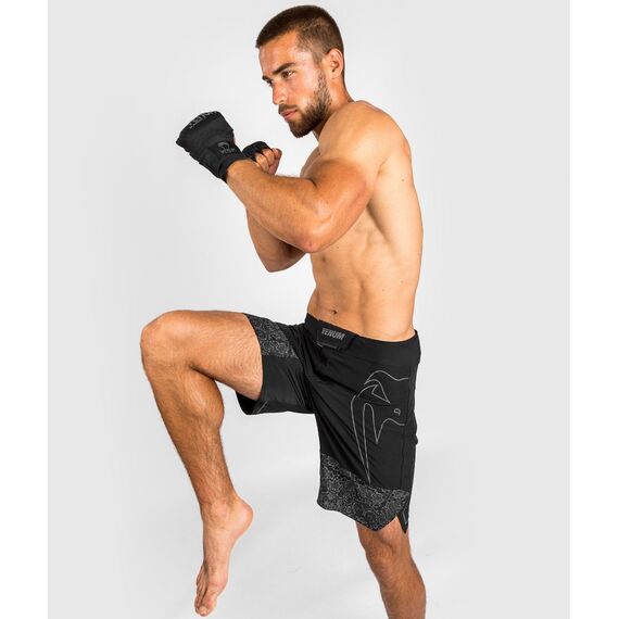 Fightshorts Reflective Light 4.0 Venum - Black/Black - L, Size: L, Colour: Schwarz, 2 image