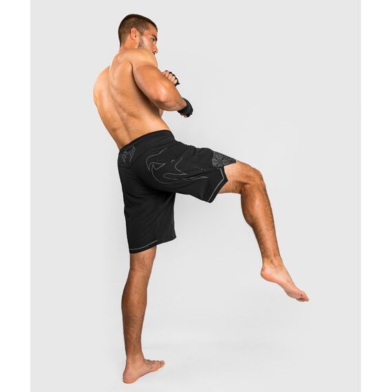 Fightshorts Reflective Light 4.0 Venum - Black/Black - L, Size: L, Colour: Schwarz, 4 image
