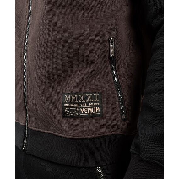 Venum Lions21 Track Jacket - Black/Grey - L, Colour: Schwarz, Size: L, 3 image