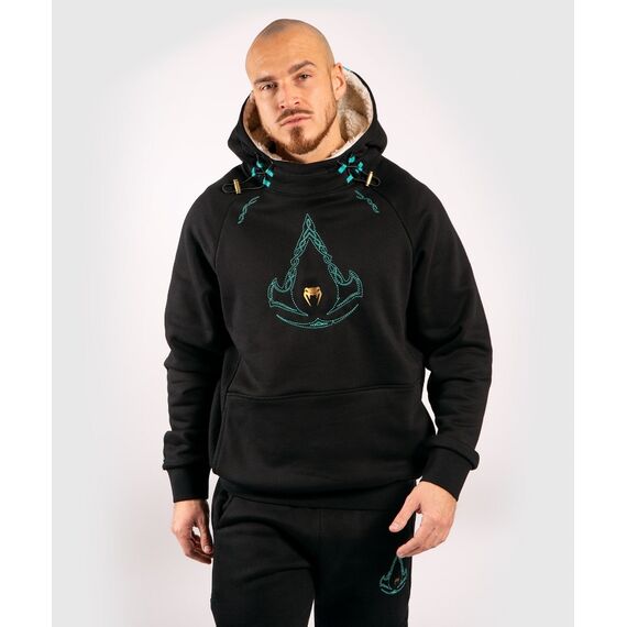 Venum Assassin's Creed Hoodie - Black/Blue, Size: M, Colour: Schwarz, 2 image