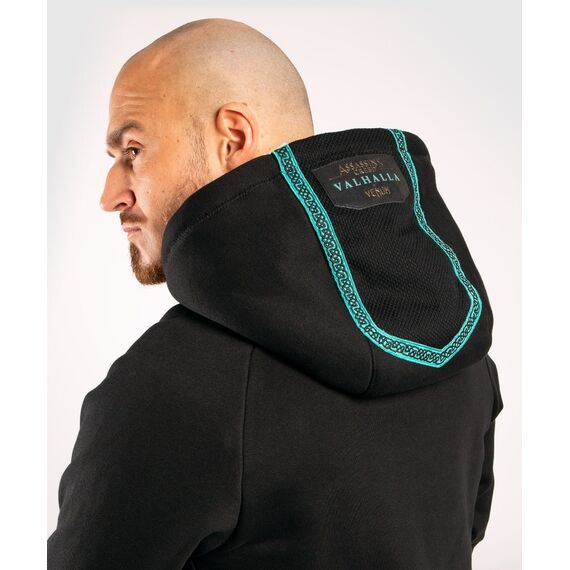 Venum Assassin's Creed Hoodie - Black/Blue, Size: M, Colour: Schwarz, 4 image