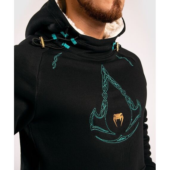 Venum Assassin's Creed Hoodie - Black/Blue, Size: M, Colour: Schwarz, 5 image