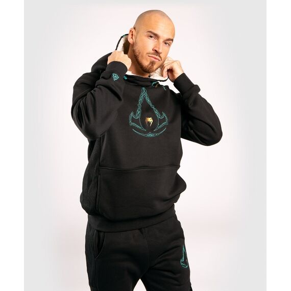 Venum Assassin's Creed Hoodie - Black/Blue, Size: M, Colour: Schwarz, 6 image