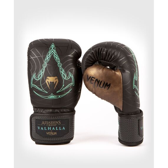 Venum Assassin's Creed Boxing Gloves - Black - 10 Oz, Farbe: Schwarz, OZ: 10oz