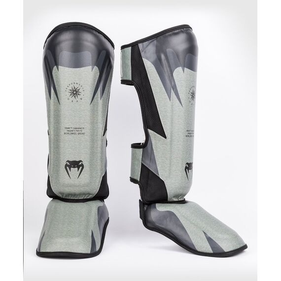 Venum Stone Shinguards  - Mineral Green - L, Size: L, Colour: Grey, 2 image