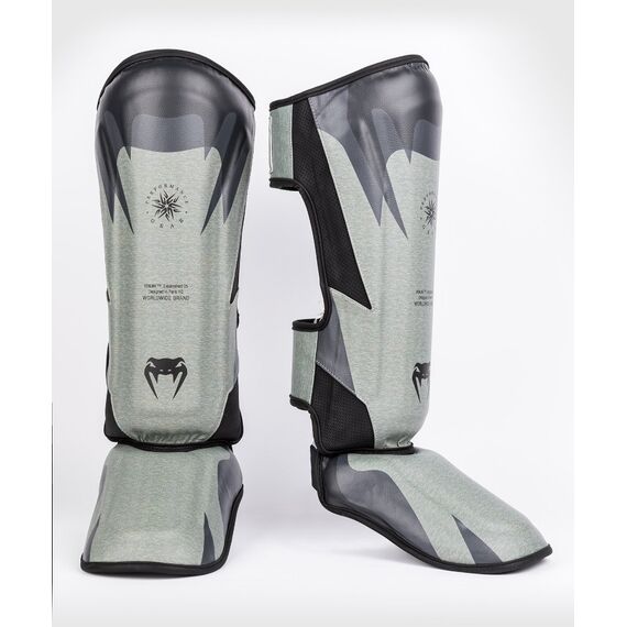 Venum Stone Shinguards  - Mineral Green - M, Bekleidungsgrösse: M, Farbe: Grau