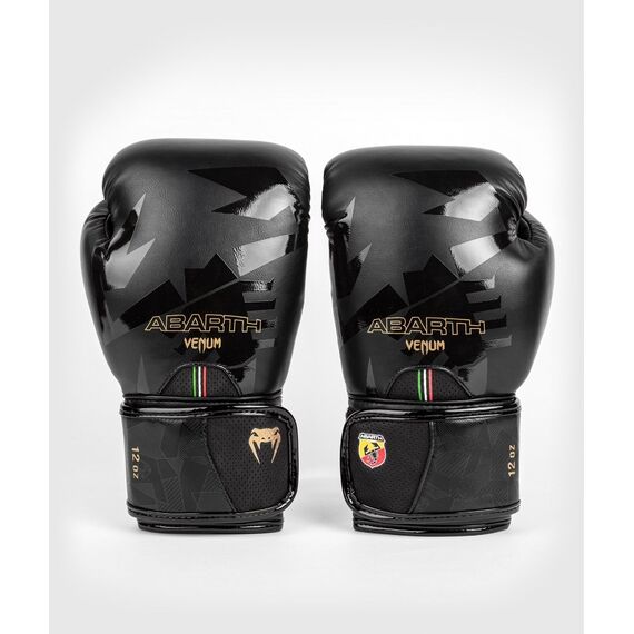 Venum Abarth #1 Boxing Gloves - Black/Gold - 14 Oz, Couleur: Noir, OZ: 14oz, 2 image