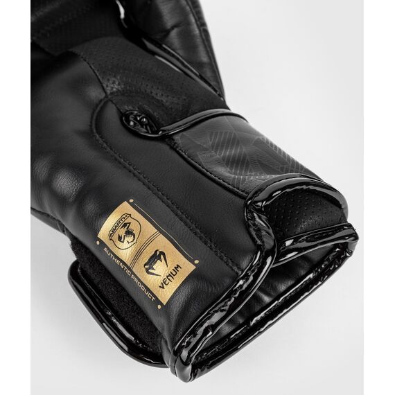Venum Abarth #1 Boxing Gloves - Black/Gold - 14 Oz, Couleur: Noir, OZ: 14oz, 7 image