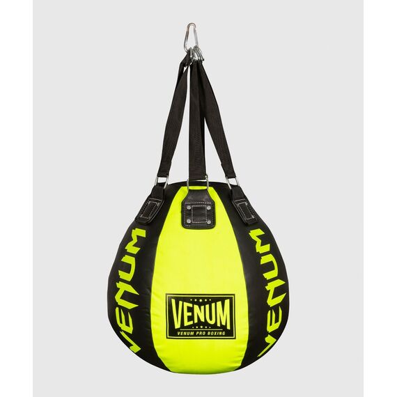 Venum Hurricane Big Ball punching bag - Yellow/Black, Farbe: Schwarz