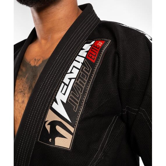 Venum Elite 3.0 BJJ Gi - Black - A2, Colore: Nero, Taglia (Kimono): A2 171-177 cm, 3 image