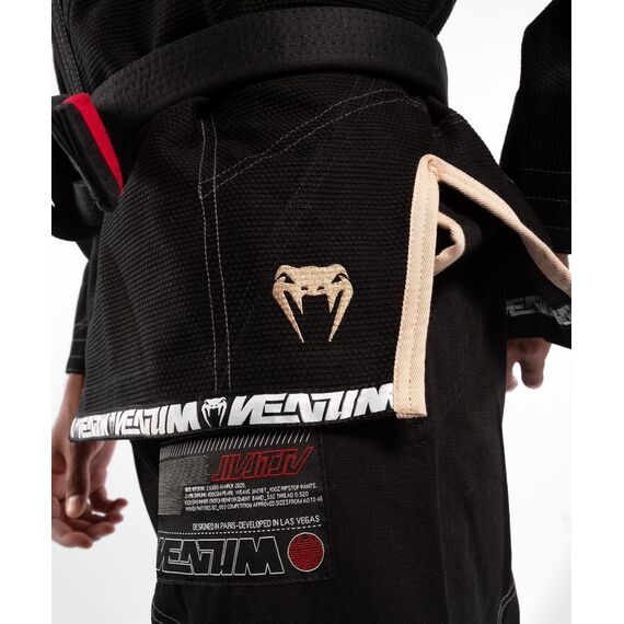 Venum Elite 3.0 BJJ Gi - Black - A2,5, Couleur: Noir, Taille (Kimono): A2.5 178-184 cm, 3 image