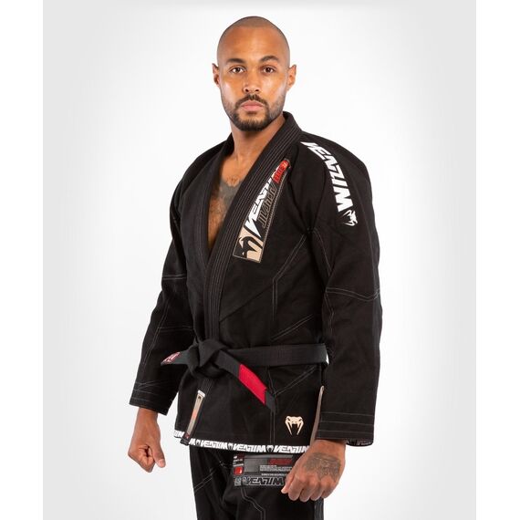 Venum Elite 3.0 BJJ Gi - Black - A2, Colore: Nero, Taglia (Kimono): A2 171-177 cm, 4 image
