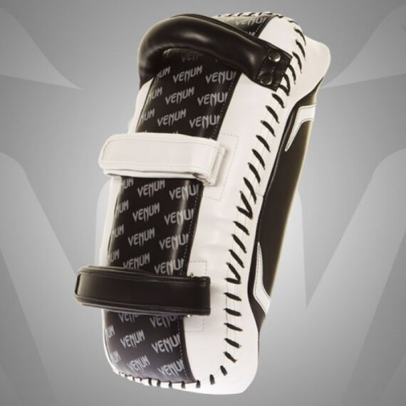 Venum Absolute Kick Pads -  Premium Skintex Leather (pair), Colour: Schwarz, 4 image
