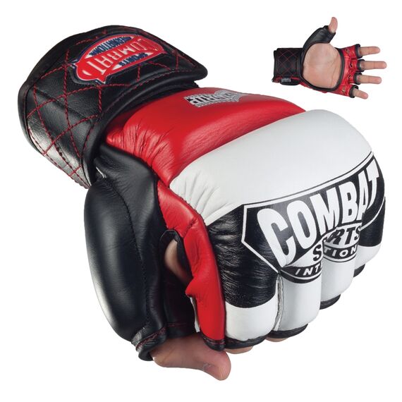 Combat Sports MMA Amateur Competition Gloves, Couleur: Rouge, Taille ne pas utiliser: L