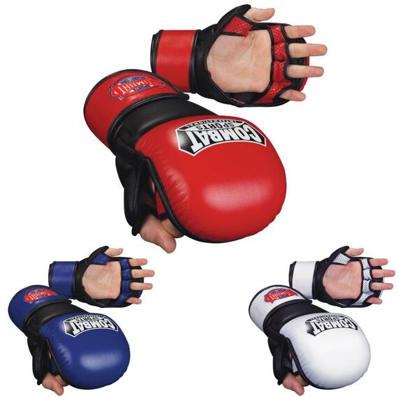 Sparing gloves MMA Combat Sports, Size: L, Colour: Blue, 2 image