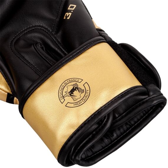 Venum Challenger 3.0 Boxing Gloves - Black/Gold, Colour: Gold, OZ: 14oz, 5 image