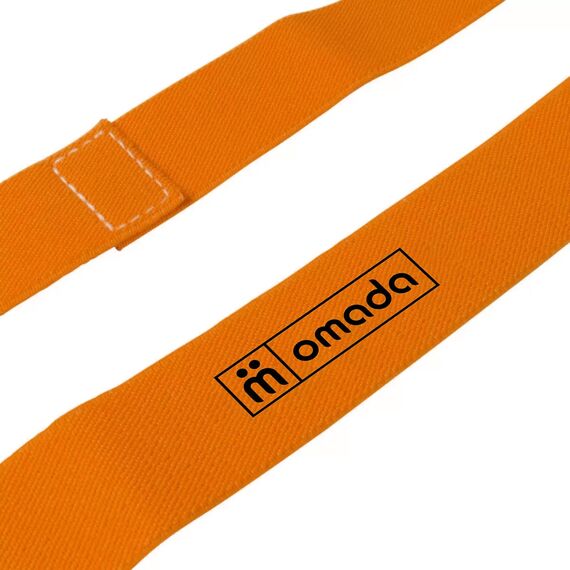 Team necklace with scratch in cotton 110x3cm | Orange, 3 image