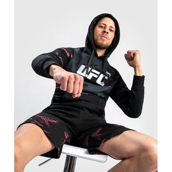 UFC Authentic Fight Week 2.0 Hoodie, Size: L, Colour: Schwarz, 3 image